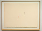 Fred Sandback | Untitled | 1982 | 65 x 90.6 cm | pencil and pastel on paper