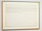 Giorgio Griffa | Senza Titolo | 1972 | 50.9 x 72.3 cm | ink on paper