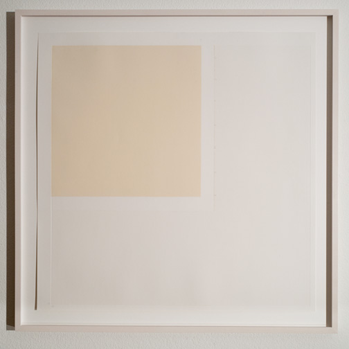 Robert Ryman / Robert Ryman Four Aquatints and One Etching „B“  1991  84 x 83.7 cm Ed. 32/80 two plate aquatint