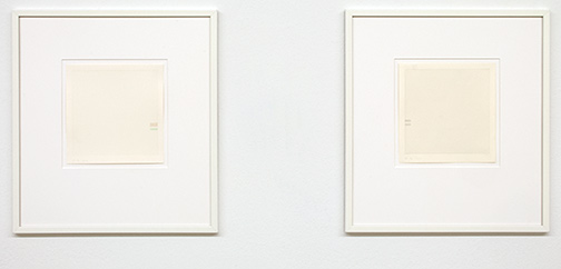 Antonio Calderara / Senza titolo  1972 16 x 15.5 cm Bleistift und Aquarell auf Papier  Senza titolo  1972 16 x 15.5 cm Bleistift und Aquarell auf Papier