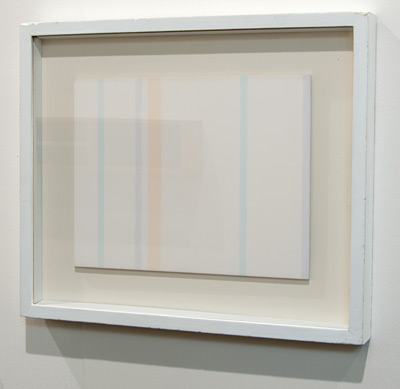 Antonio Calderara / Antonio Calderara Senza titolo  1974 oil on wood 21 x 27 cm