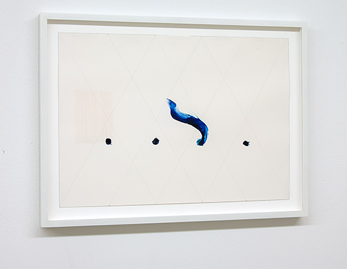 Richard Tuttle / Richard Tuttle Four Horsemen (3)  2018  40.6 x 55.9 cm   acrylic and graphite on paper