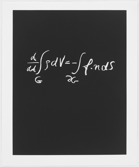 Sol LeWitt / Concinnitas  2014  80.5 x 66.5 cm Aquantita on Rives Paper Ed. 1/100 Peter Lax (*1926) Courant Institute (NYU);  Abel, Wolf and Norbert Wiener Prizes
