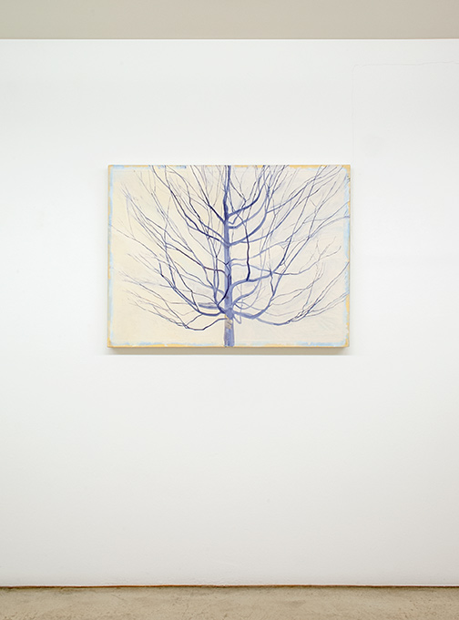 Sylvia Plimack-Mangold / Sylvia Plimack Mangold The Maple Tree  1988  76.8 x 102.2 cm oil on linen