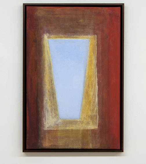 Joseph Egan / overhead2009 62.5 x 42.5 x 3 cmvarious paints on canvas with framing