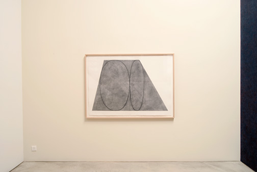 Robert Mangold / Robert Mangold Plane/Figure  1992  105.4 x 148.6 cm  graphite on paper