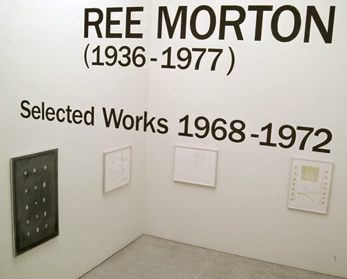 Ree Morton / Selected Works 1968 – 1972