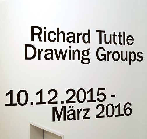 Richard Tuttle / Drawing Groups