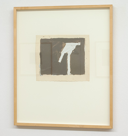 James Bishop / James Bishop Untitled  ca. 1980 17.2 x 20 cm oil and pencil on paper