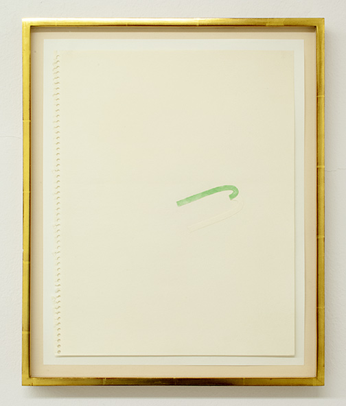Richard Tuttle / Richard Tuttle Untitled (Collage Drawings), 11-20  1977 ten drawings, each: 35.6 x 27.9 cm watercolor and paper on paper